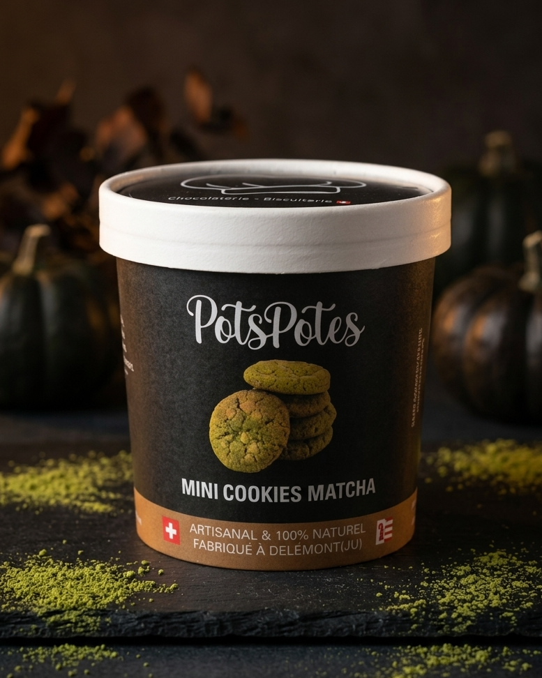 Pot Mini cookies Matcha