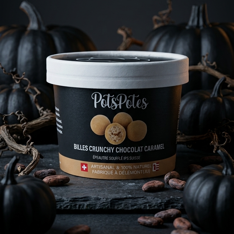 Billes crunchy Chocolat caramel (Épeautre soufflé VD)