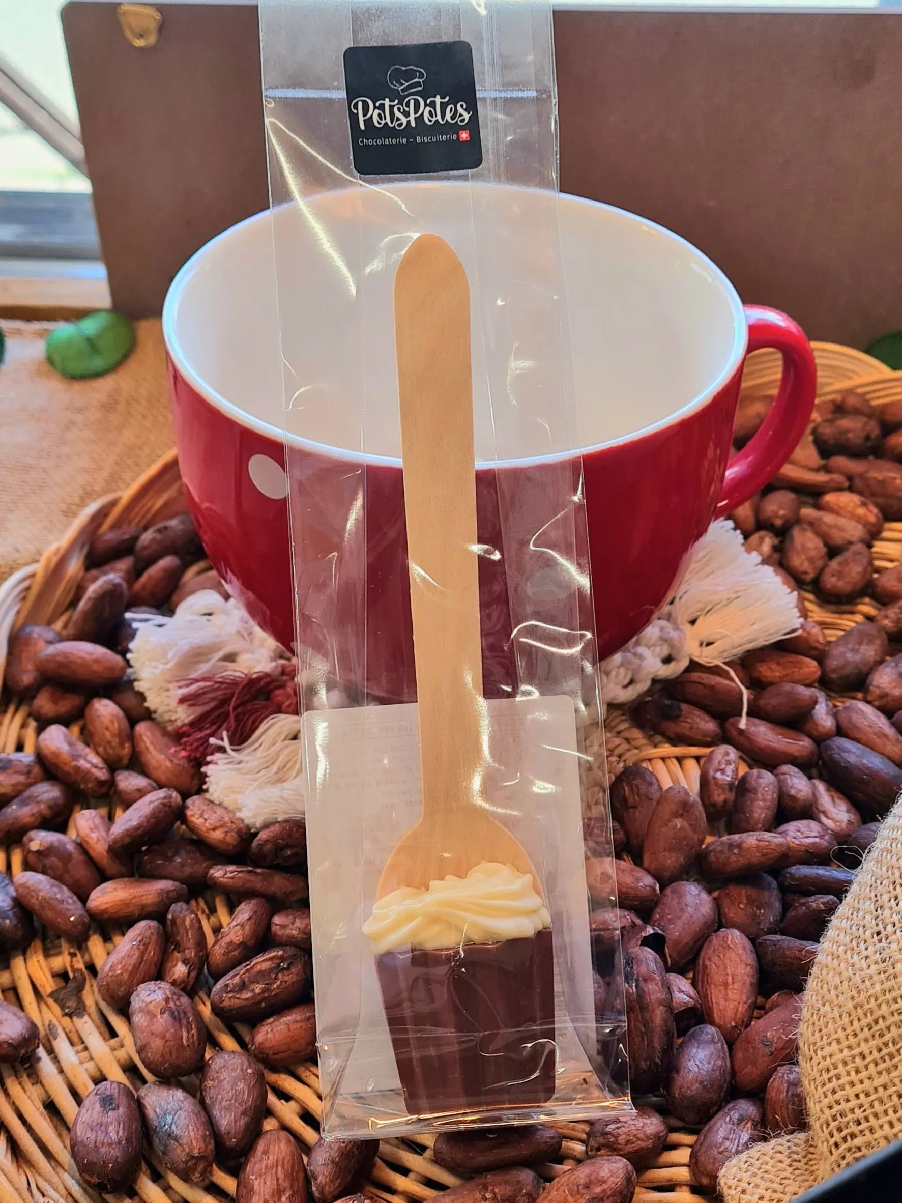 Cuillère chocolat chaud à choix PotsPotes