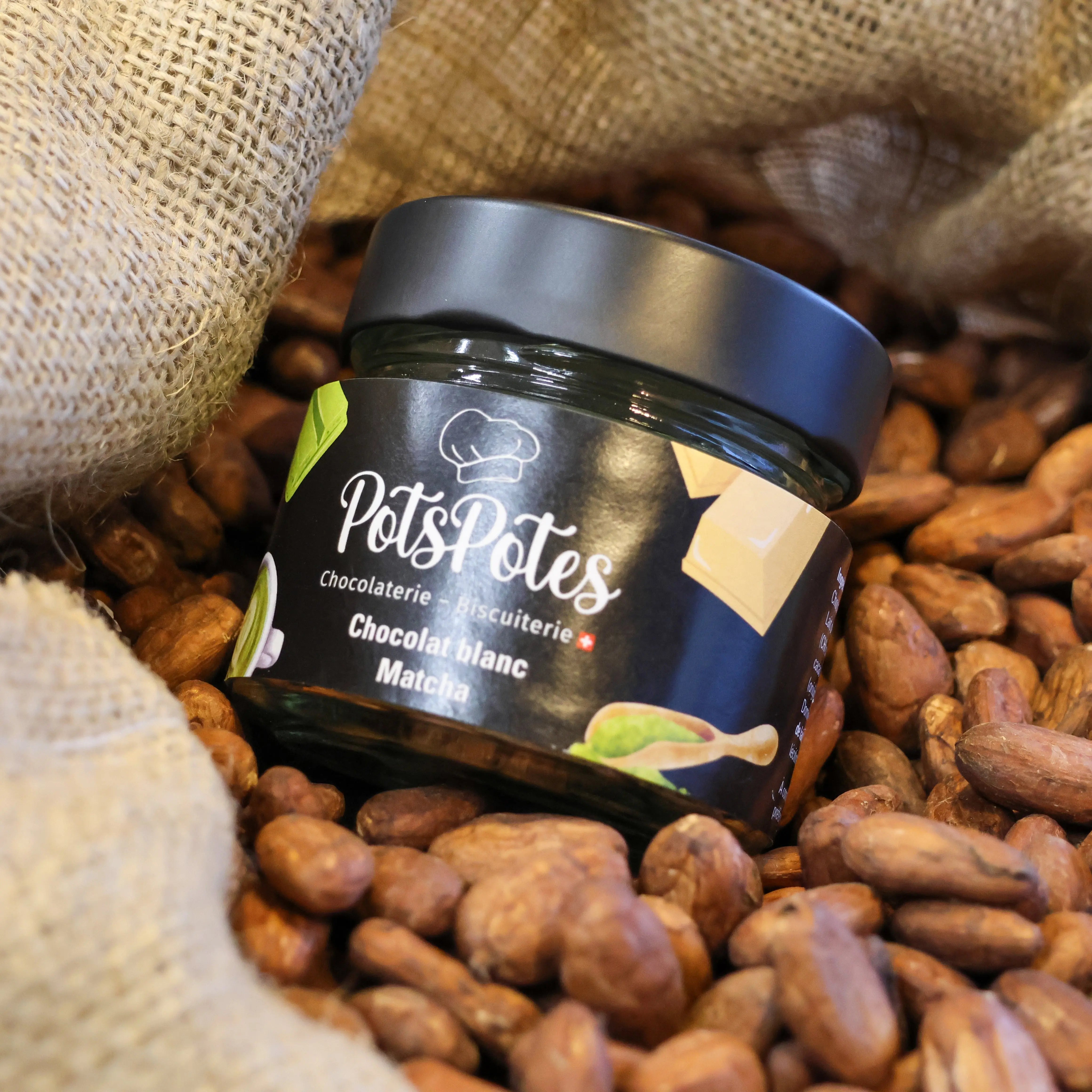 Chocolat râpé Matcha PotsPotes