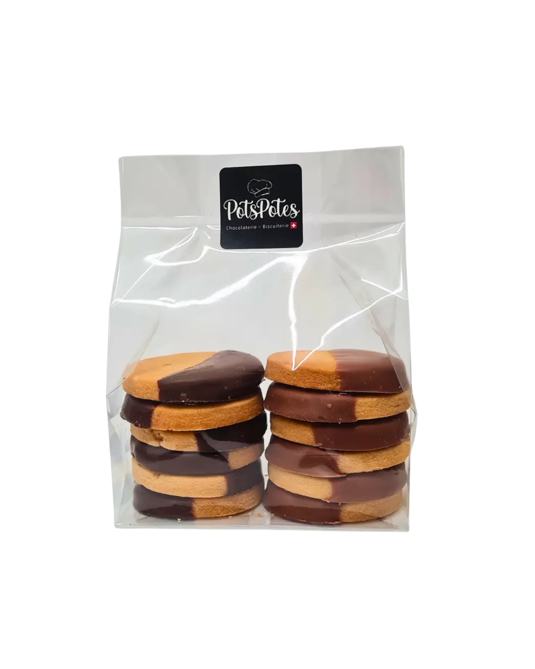 Sablés aux 2 chocolats PotsPotes
