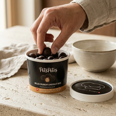 Billes crunchy Chocolat noir (Épeautre soufflé VD)