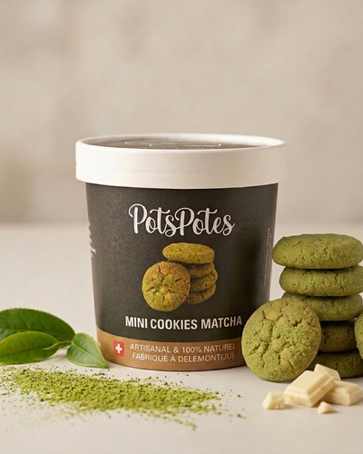 Pot Mini cookies Matcha