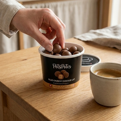 Billes crunchy Chocolat au lait (Épeautre soufflé VD)
