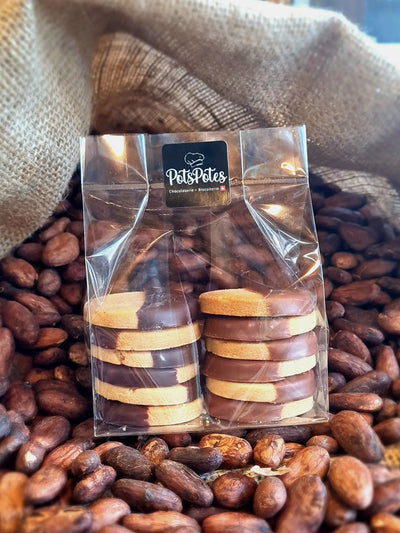 Sablés aux 2 chocolats PotsPotes