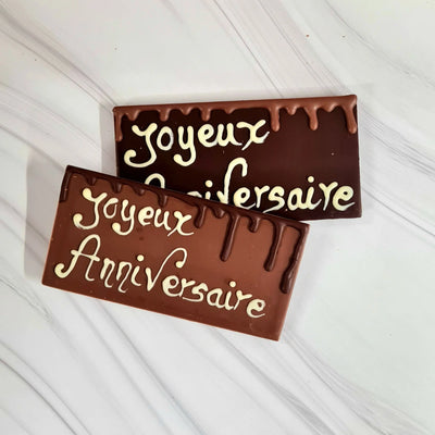 Tablette Chocolat "Joyeux Anniversaire" PotsPotes