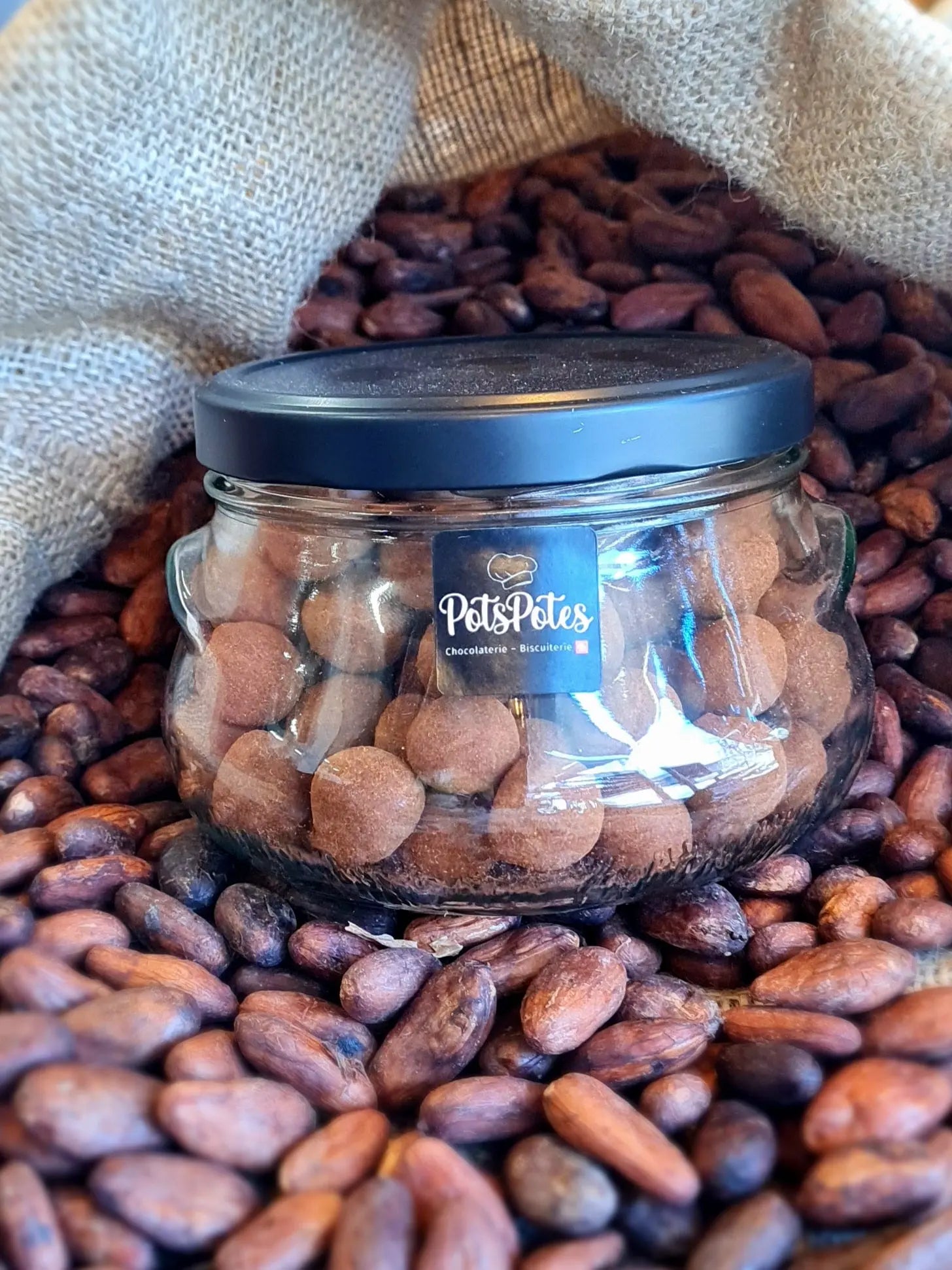 Pot Noisettes chocolat cannelle 300g PotsPotes