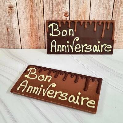 Tablette Chocolat "Bon Anniversaire" PotsPotes