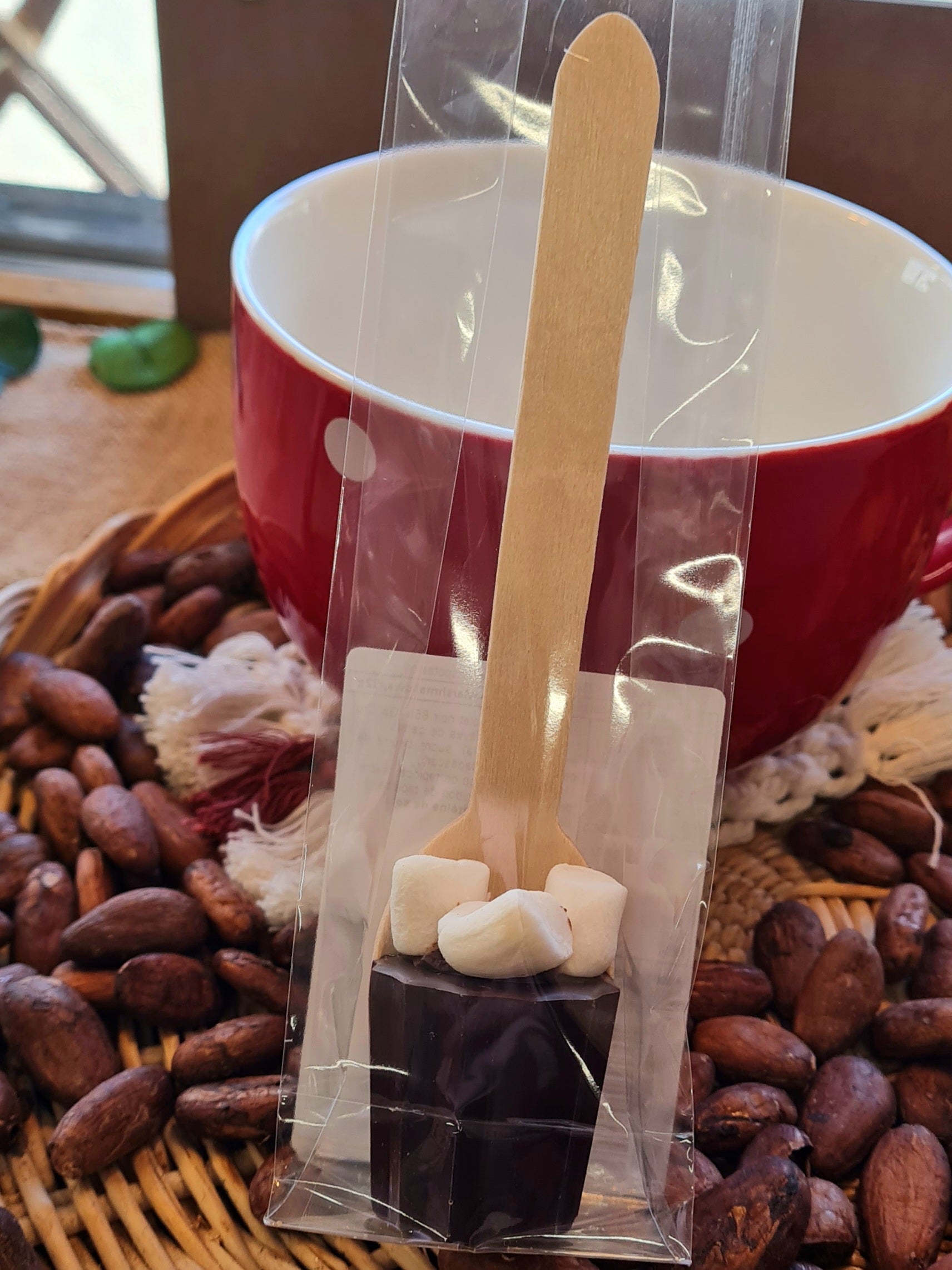 Cuillère chocolat chaud à choix